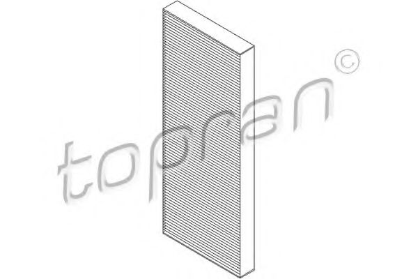 Фильтр салона TOPRAN 722 549