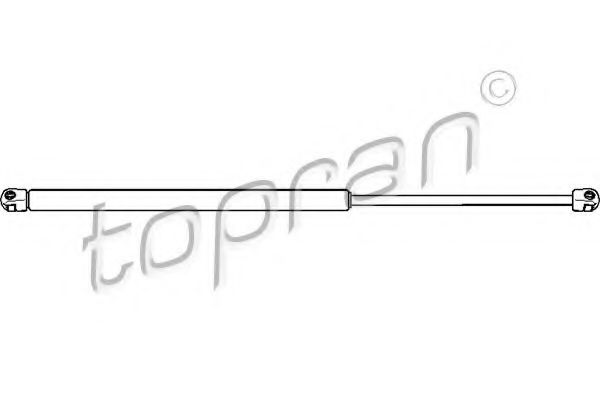 Амортизатор багажника TOPRAN 407 965