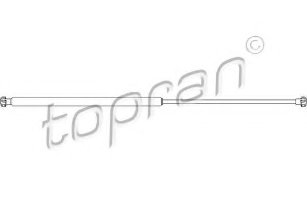 Амортизатор багажника TOPRAN 113 530