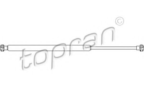 Амортизатор багажника TOPRAN 501 817