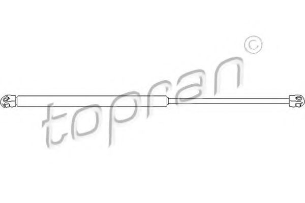 Амортизатор багажника TOPRAN 501 806