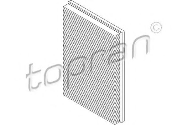 Воздушный фильтр TOPRAN 501 667