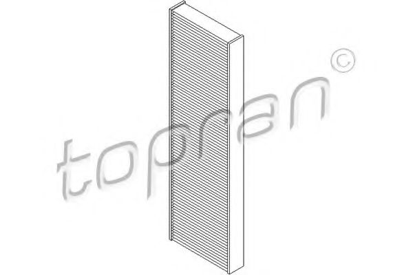Фильтр салона TOPRAN 501 653