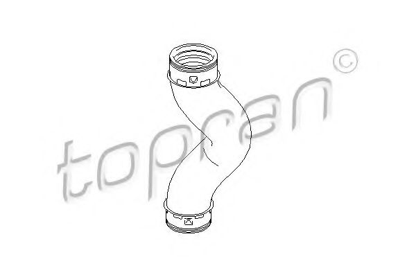 Патрубок наддува TOPRAN 113 558