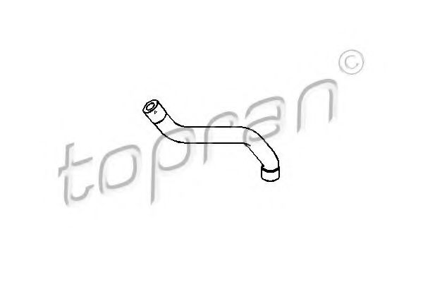 Шланг вентиляции картера TOPRAN 407 865