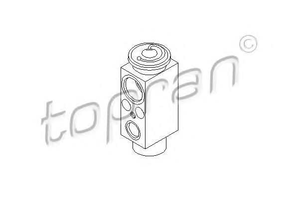 Расширительный клапан кондиционера TOPRAN 407 785