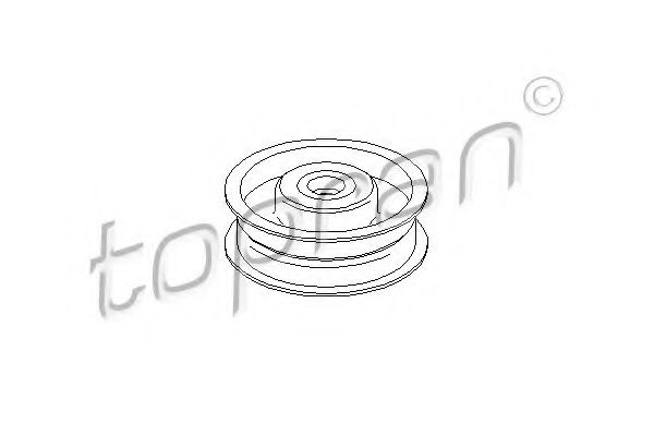 Обводной ролик TOPRAN 407 875