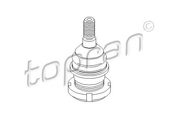 Шаровая опора TOPRAN 407 811