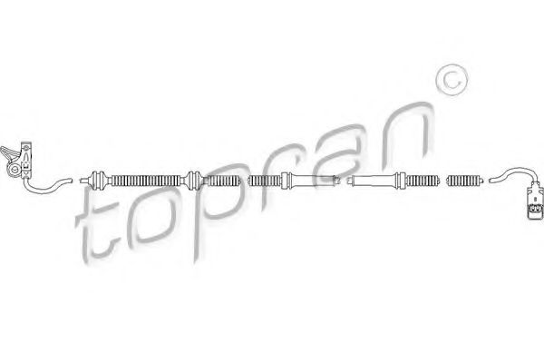 Датчик АБС TOPRAN 722 804