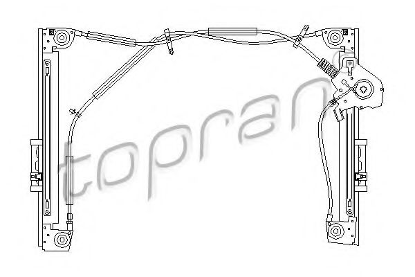 Стеклоподъемник TOPRAN 501 832