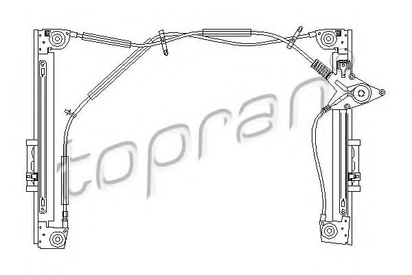 Стеклоподъемник TOPRAN 501 830
