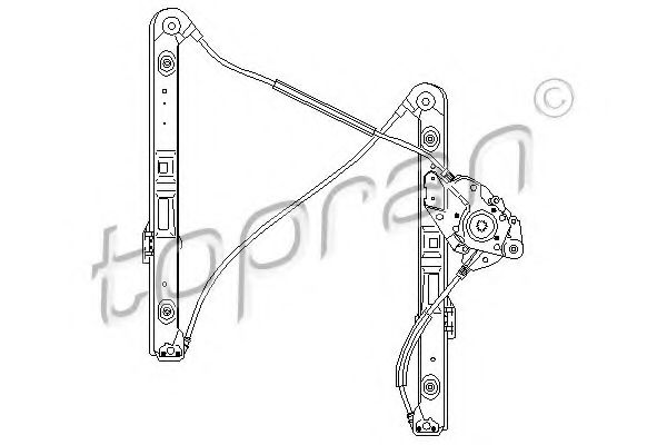 Стеклоподъемник TOPRAN 501 824