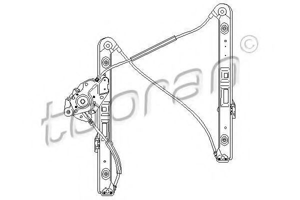 Стеклоподъемник TOPRAN 501 825