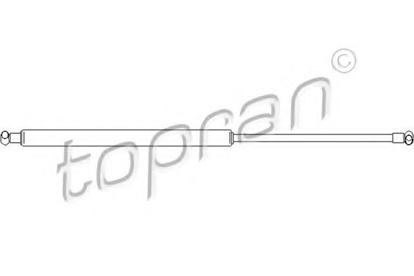 Амортизатор багажника TOPRAN 721 285