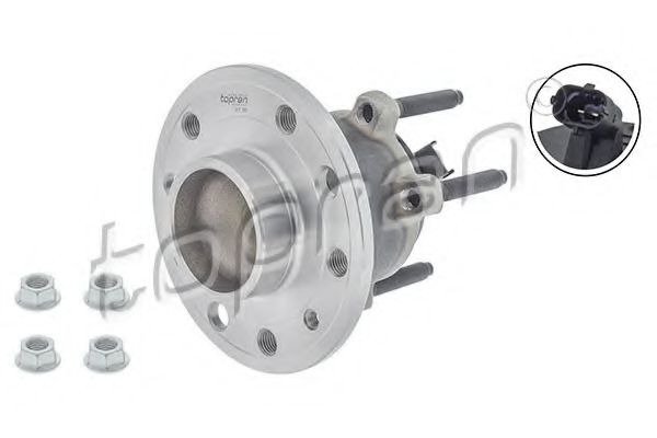 Ступица колеса TOPRAN 207 393
