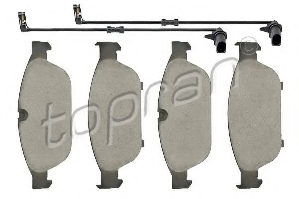 Тормозные колодки TOPRAN 115 101