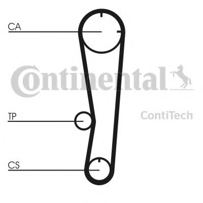 Ремень ГРМ CONTITECH CT602
