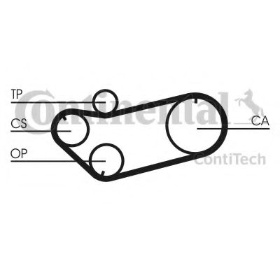 Ремень ГРМ CONTITECH CT659