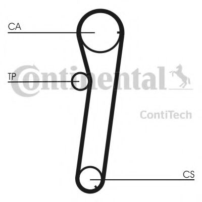 Ремень ГРМ CONTITECH CT740