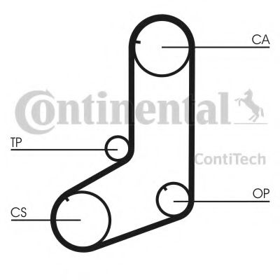 Ремень ГРМ CONTITECH CT911