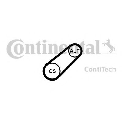 Поликлиновой ремень CONTITECH 6PK701 ELAST Поликлиновой ремень CONTITECH 6PK701 ELAST