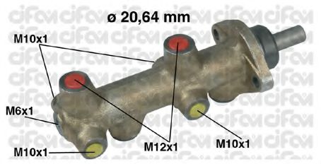 Главный тормозной цилиндр CIFAM 202-043