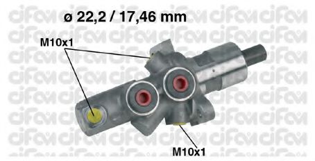 Главный тормозной цилиндр CIFAM 202-175