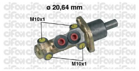 Главный тормозной цилиндр CIFAM 202-207