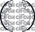 Тормозные колодки барабанные CIFAM 153-493