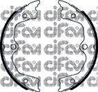 Тормозные колодки барабанные CIFAM 153-495