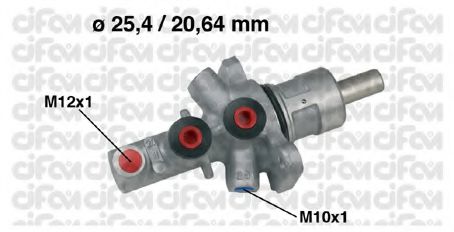 Главный тормозной цилиндр CIFAM 202-561