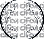 Тормозные колодки барабанные CIFAM 153-508