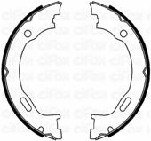 Тормозные колодки барабанные CIFAM 153-242