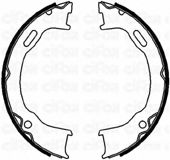 Тормозные колодки барабанные CIFAM 153-364