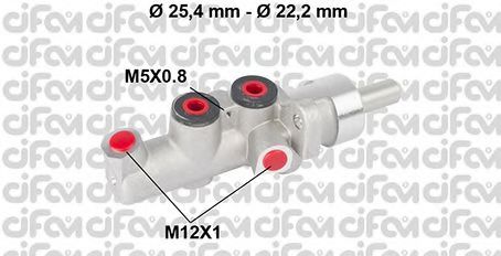 Главный тормозной цилиндр CIFAM 202-662