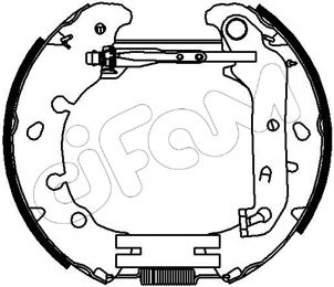 Тормозные колодки барабанные CIFAM 151-228