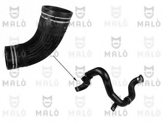 Патрубок подачи воздуха mal 73354A
