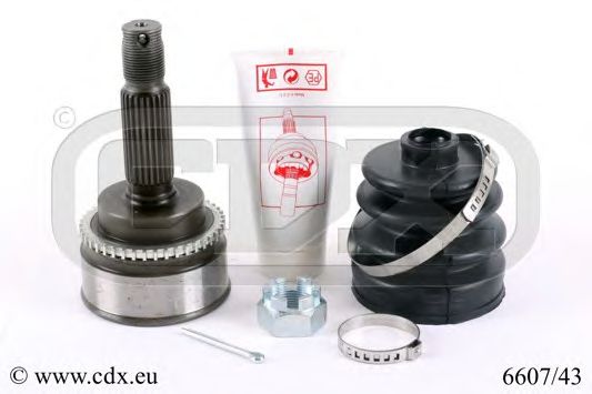 ШРУС с пыльником CDX 6607/43