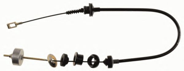 Трос сцепления SACHS 3074 600 227
