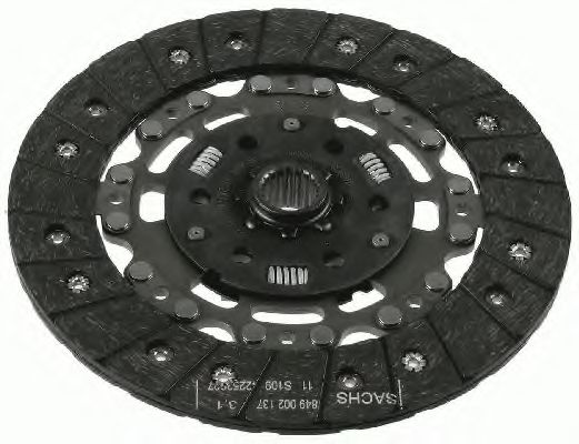 Диск сцепления SACHS 1878 003 309 Диск сцепления SACHS 1878 003 309
