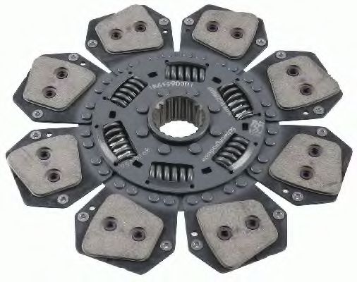 Диск сцепления SACHS 1861 990 001 Диск сцепления SACHS 1861 990 001