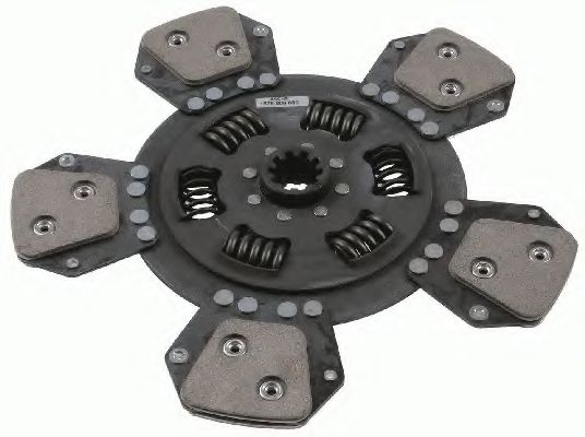 Диск сцепления SACHS 1878 600 550 Диск сцепления SACHS 1878 600 550
