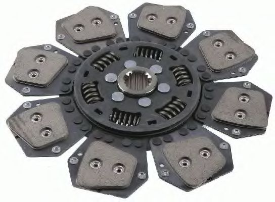 Диск сцепления SACHS 1862 713 001
