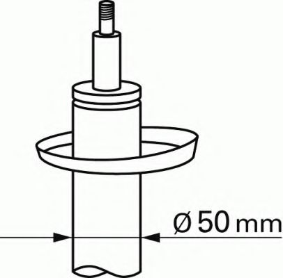Амортизатор SACHS 314 011