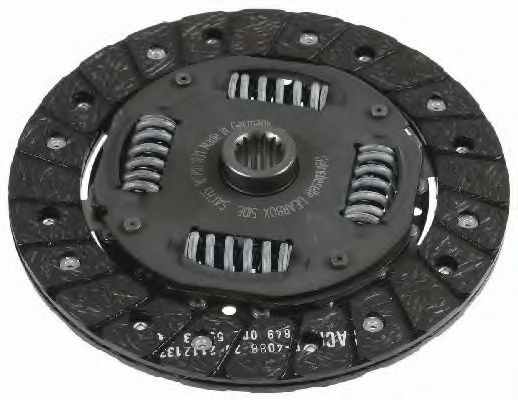 Диск сцепления SACHS 1878 021 831 Диск сцепления SACHS 1878 021 831