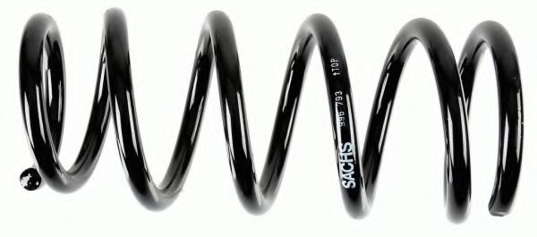 Пружина подвески SACHS 996 793