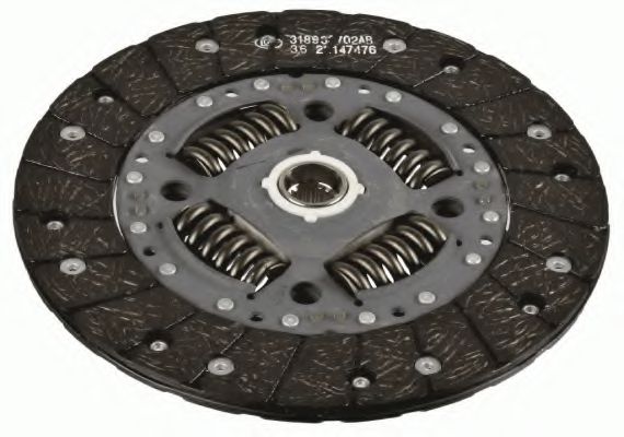 Диск сцепления SACHS 1878 989 801