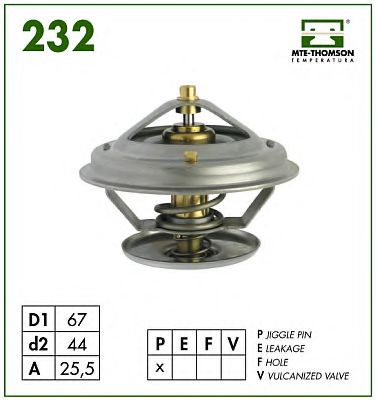 Термостат MTE-THOMSON 232.80 Термостат MTE-THOMSON 232.80