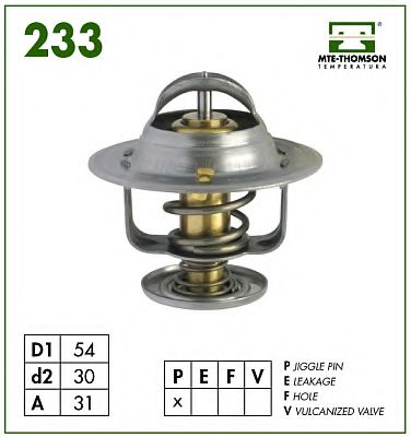 Термостат MTE-THOMSON 233.76 Термостат MTE-THOMSON 233.76