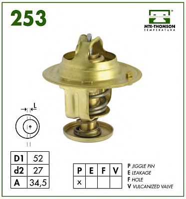 Термостат MTE-THOMSON 253.79 Термостат MTE-THOMSON 253.79